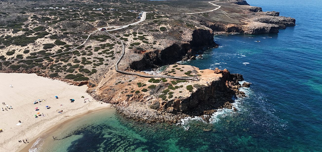 The hills of Monte Velho above the Costa Vicentina, Portugal