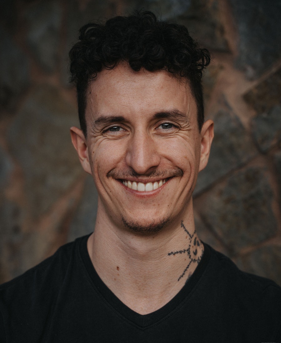 Portrait of Marco, a brother in Men's Academy circles